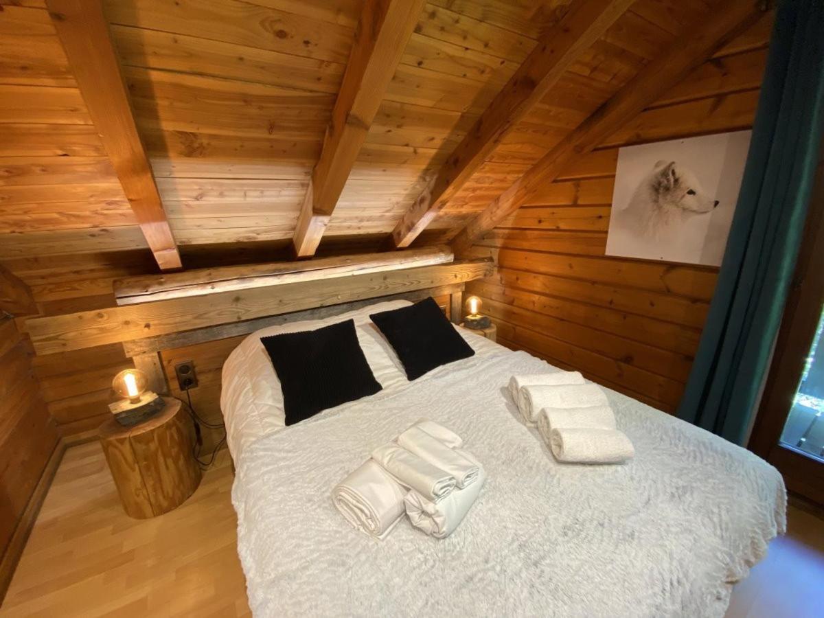 Le Renard Chalet En Bois ラ・ブレス エクステリア 写真