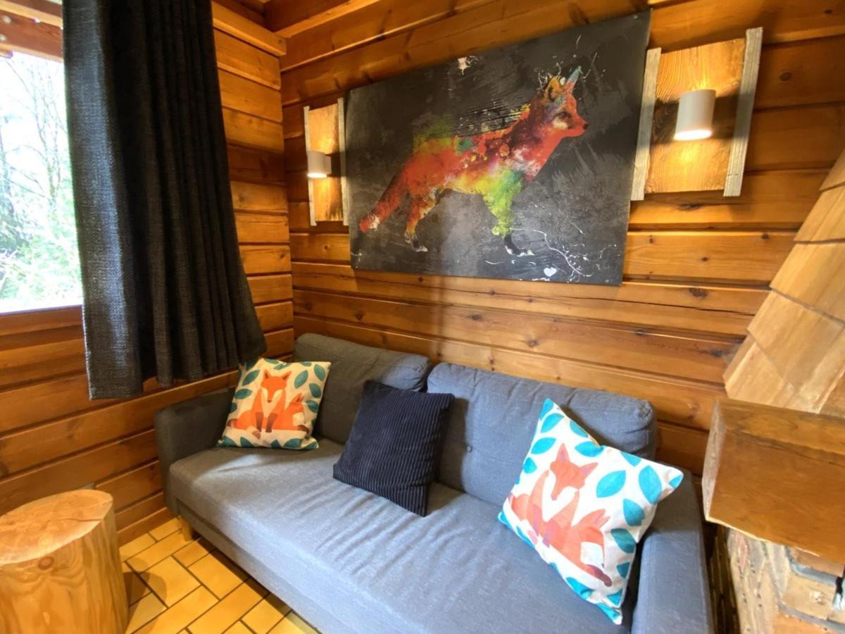 Le Renard Chalet En Bois ラ・ブレス エクステリア 写真
